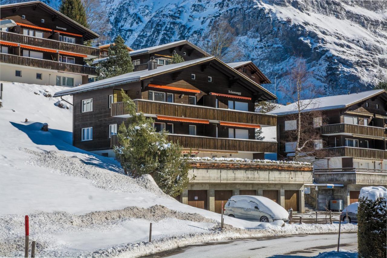 Apartment Schoenegg - Griwa Rent Ag Grindelwald Dış mekan fotoğraf